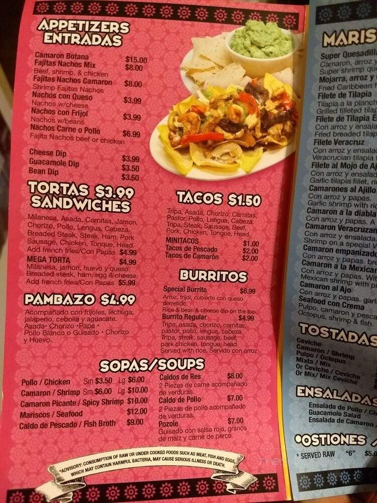 Mega Taco - Norcross, GA menu_pic