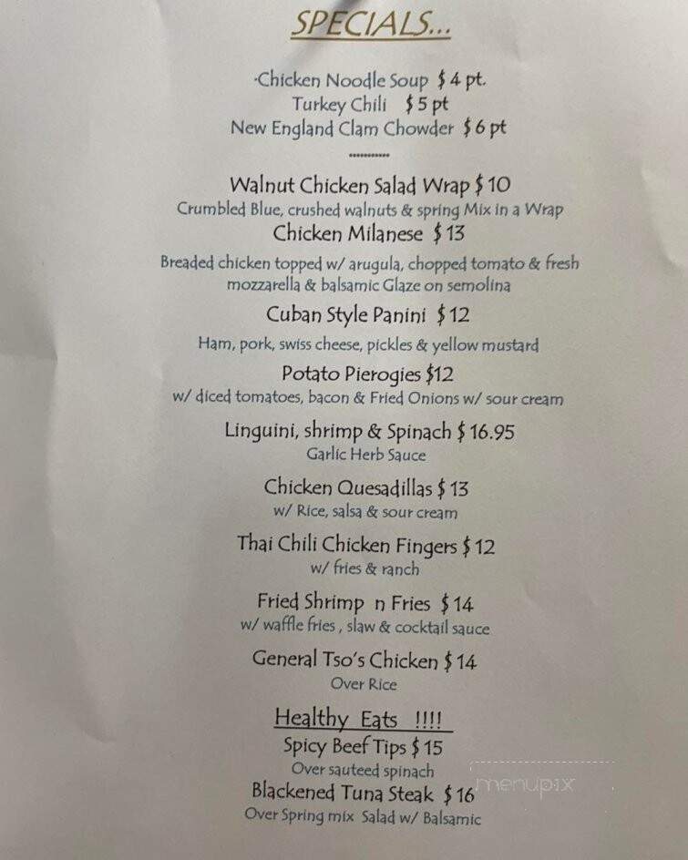 Gourmet Deli - West Creek, NJ menu_pic