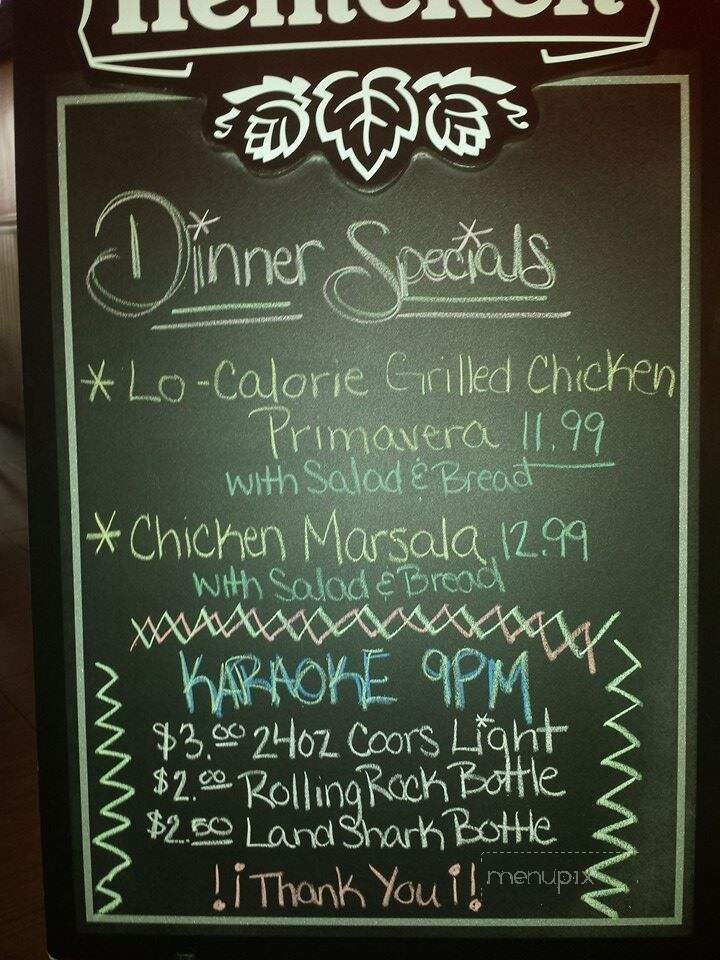Caruso's Italian Restaurant - Neffsville, PA menu_pic
