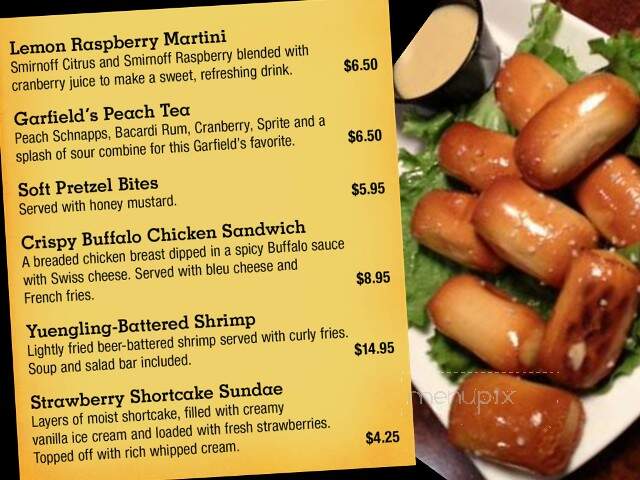 Eden Resort Inn & Suites - Lancaster, PA menu_pic