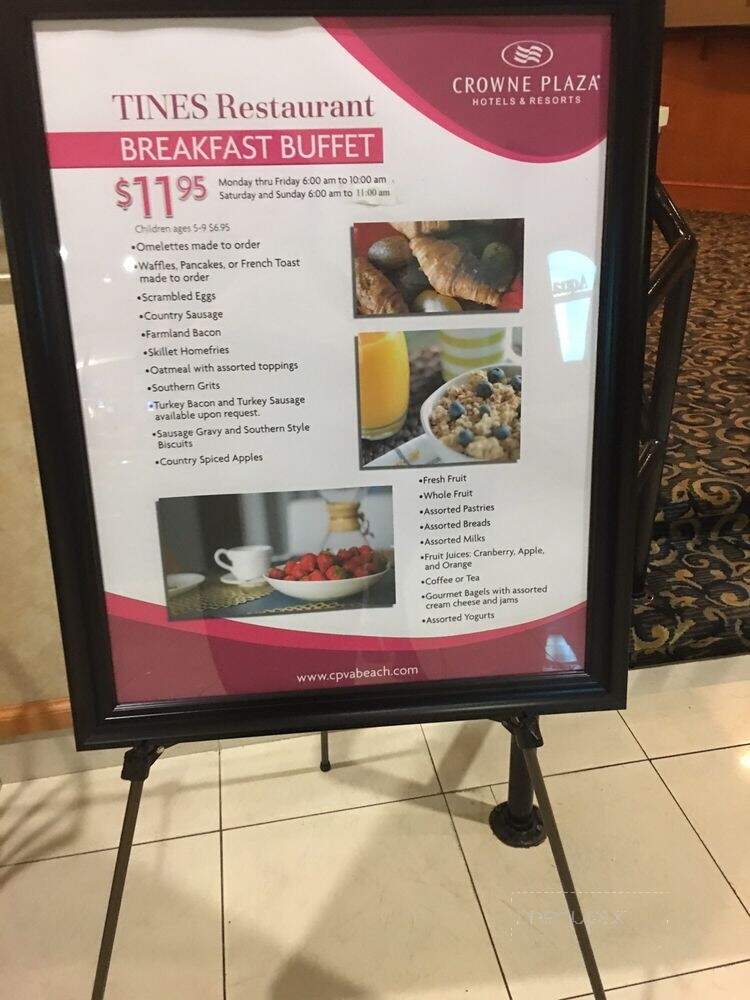 Crowne Plaza-Virginia Beach - Virginia Beach, VA menu_pic