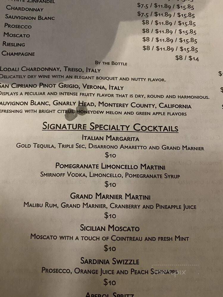 Maurizio's Italian Restaurant - Williamsburg, VA