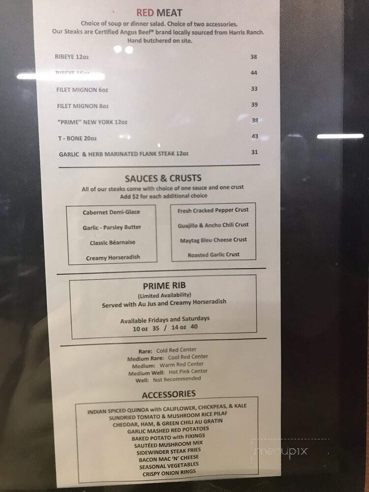 Ducey's On The Lake - Bass Lake, CA menu_pic