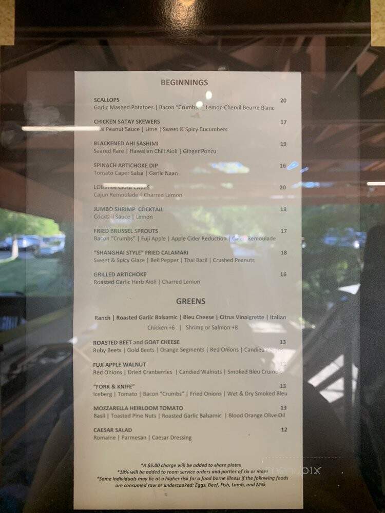 Ducey's On The Lake - Bass Lake, CA menu_pic