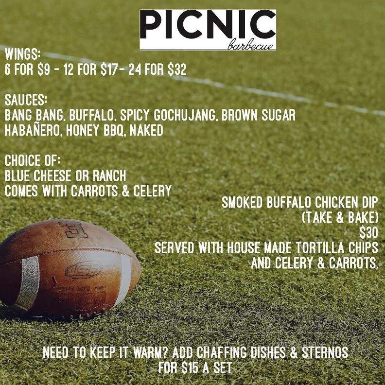 Picnic - Durham, NC menu_pic
