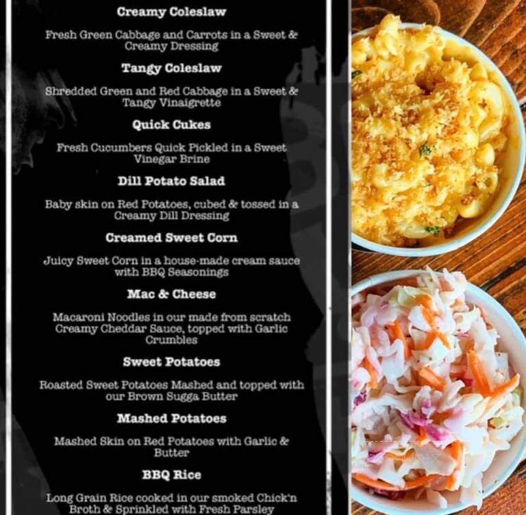Old Southern BBQ Smokehouse - Rice Lake, WI menu_pic