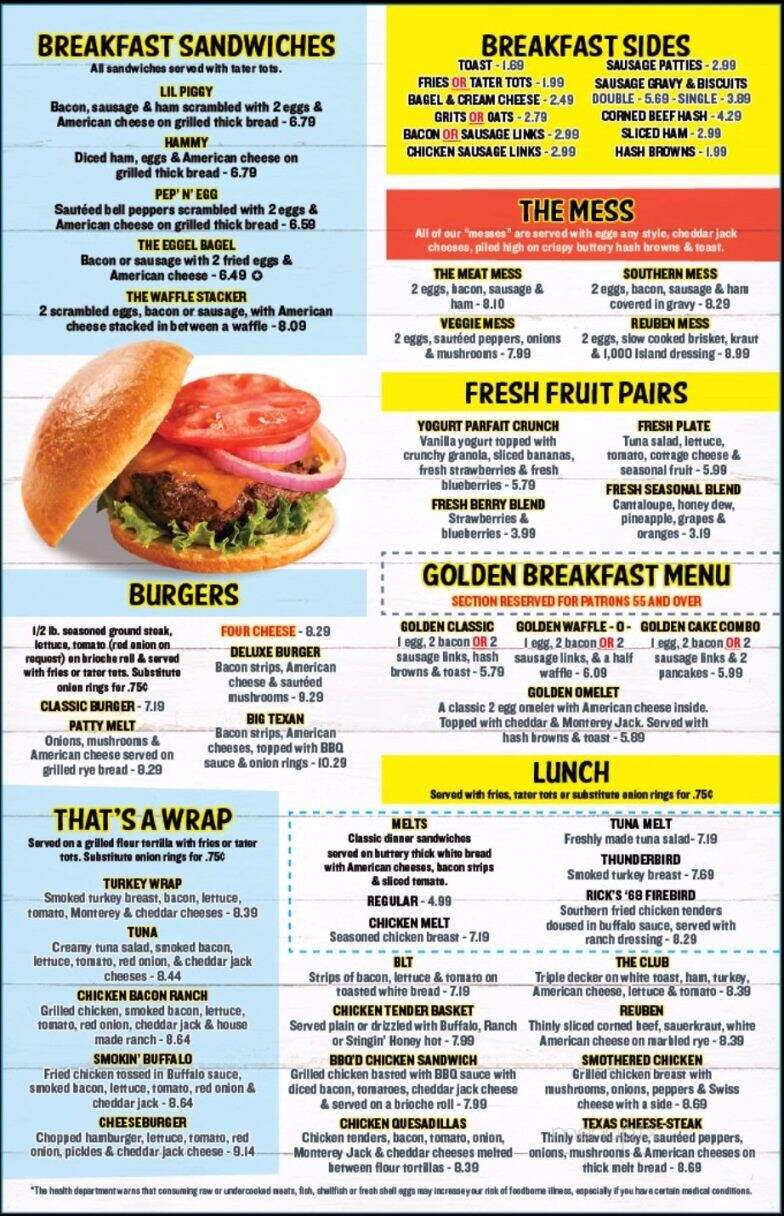C's Waffles - Edgewater, FL menu_pic