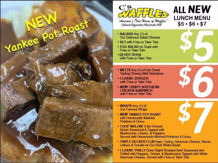 C's Waffles - Edgewater, FL menu_pic