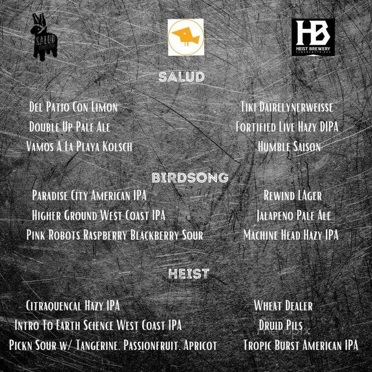 Beer Study - Durham, NC menu_pic