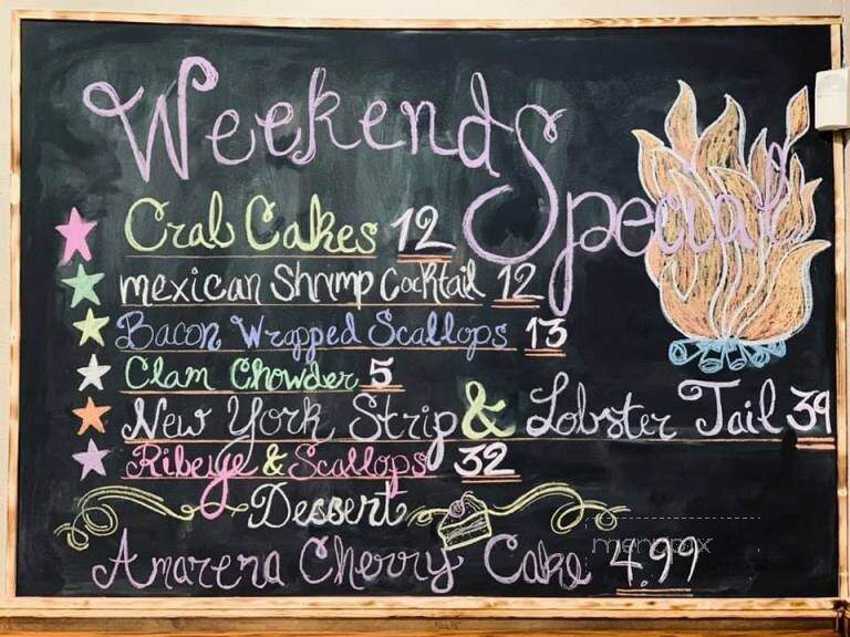 Fire Creek Bar & Grill - Pampa, TX menu_pic
