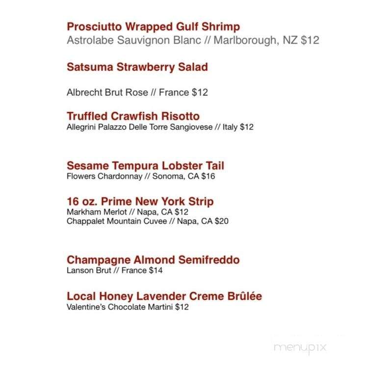 Blue Mabel - Santa Rosa Beach, FL menu_pic