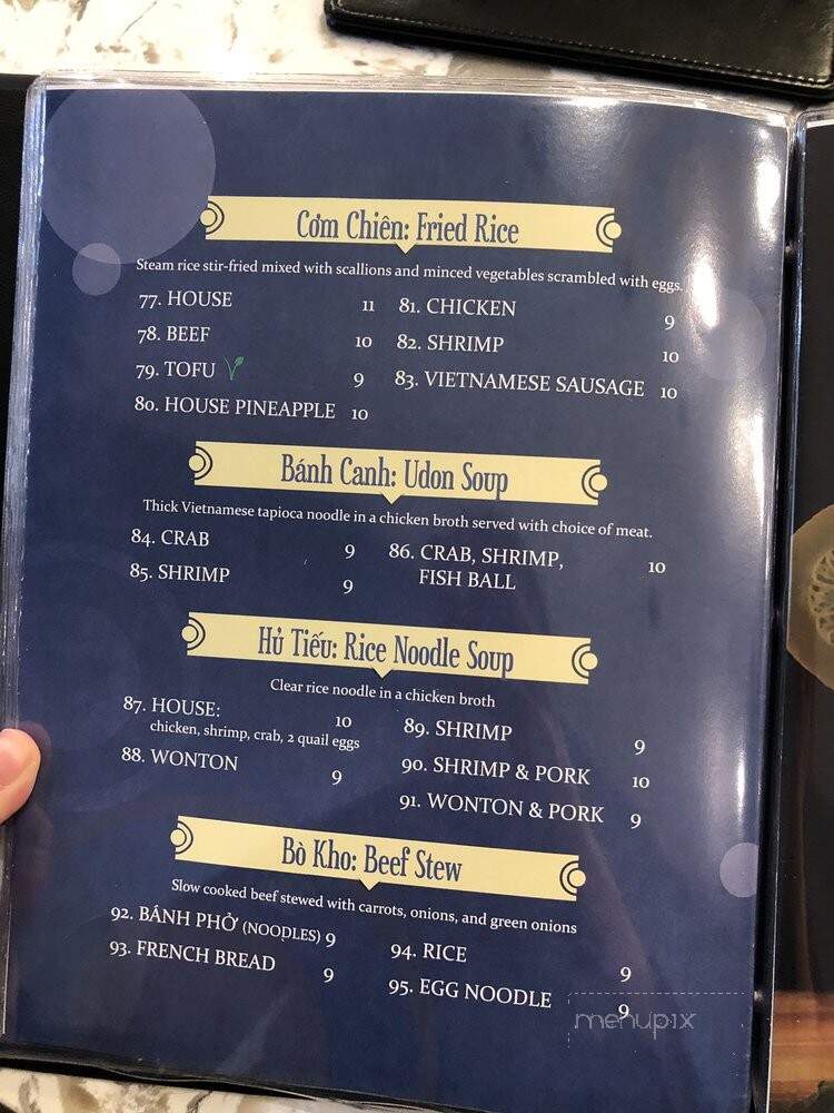 Pho 77 - Rialto, CA menu_pic