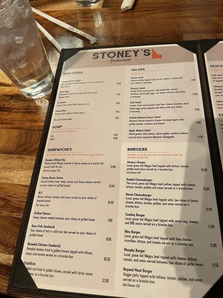 Stoney's Restaurant - Mountain Home, ID