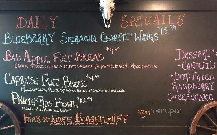 Bad Apple Saloon - Watertown, NY menu_pic