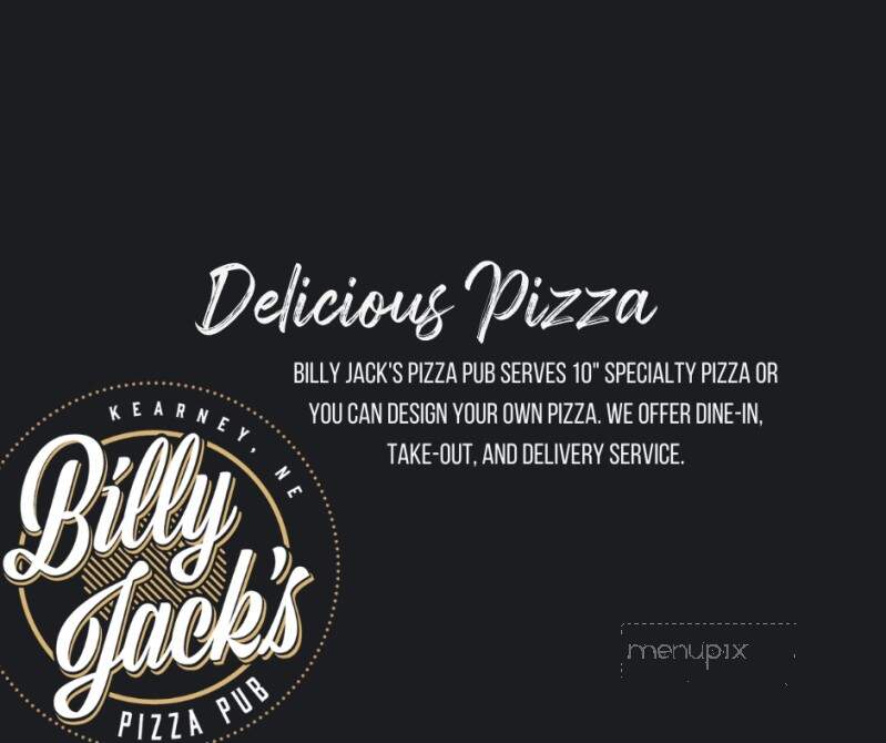 Billy Jacks Pizza Pub - Kearney, NE
