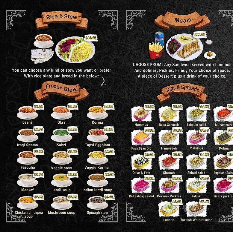 Dina's Cuisine - Portland, ME menu_pic