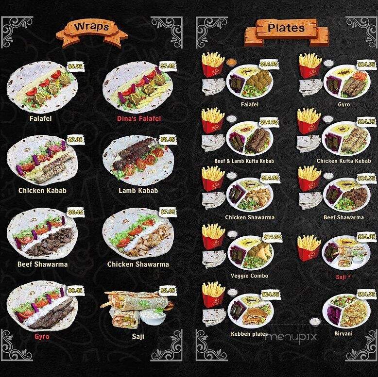 Dina's Cuisine - Portland, ME menu_pic