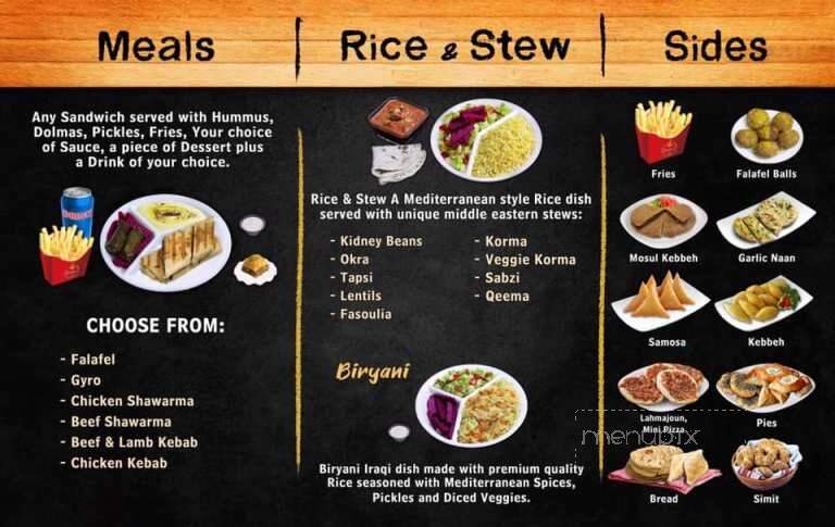Dina's Cuisine - Portland, ME menu_pic