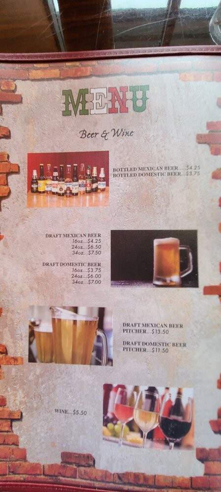 La Cabanita Mex - Meridian, ID menu_pic