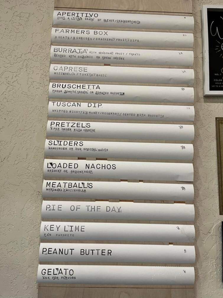 Balzano Vineyard - Carlsbad, NM menu_pic