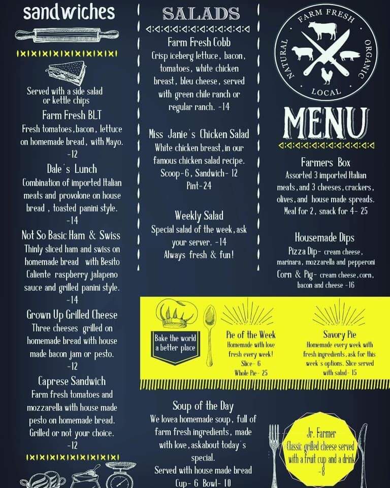 Balzano Vineyard - Carlsbad, NM menu_pic