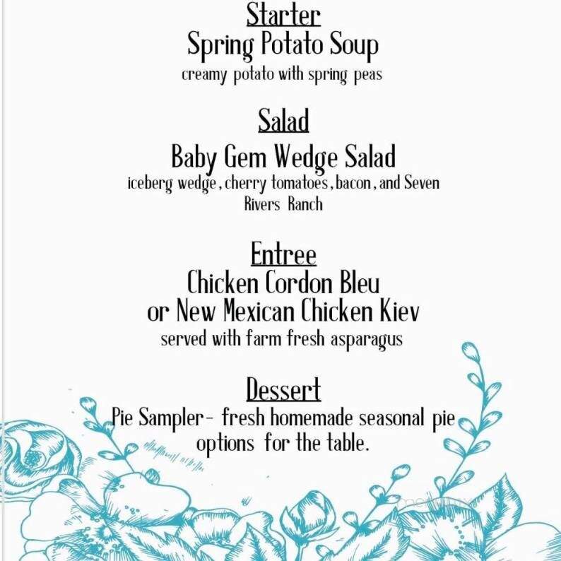 Balzano Vineyard - Carlsbad, NM menu_pic