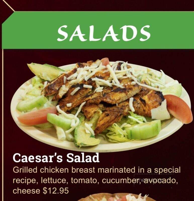 La Loma - Canton, OH menu_pic