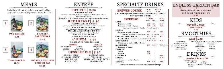 American Pie - Sullivan, MO menu_pic