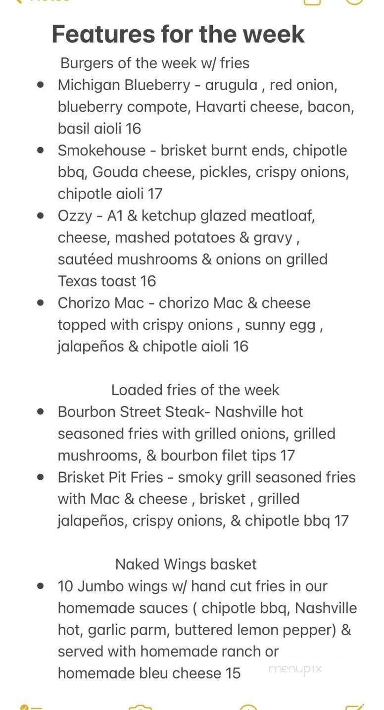 Suns Out Buns Out - Battle Creek, MI menu_pic