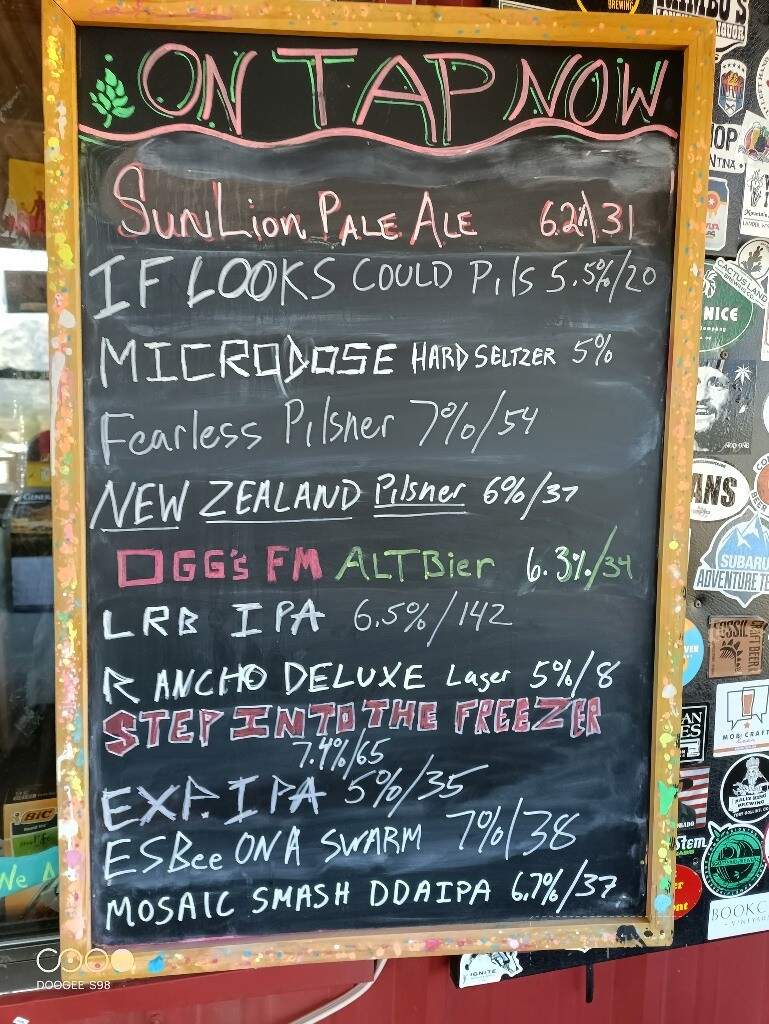 Lone Star Bar - Jonestown, TX menu_pic