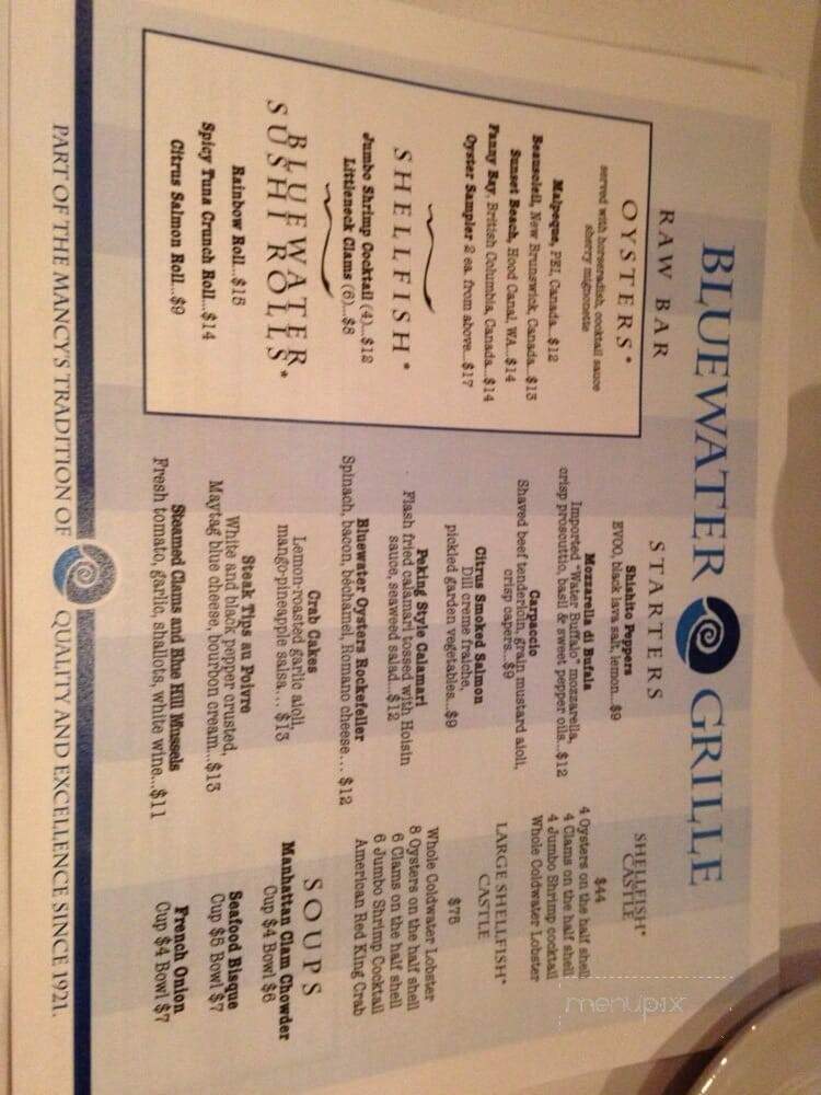 Blue Water Grill - Maumee, OH