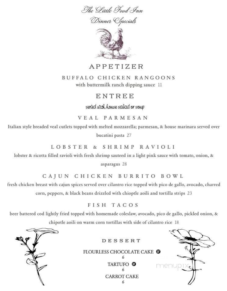 Little Food Cafe - Pompton Plains, NJ menu_pic