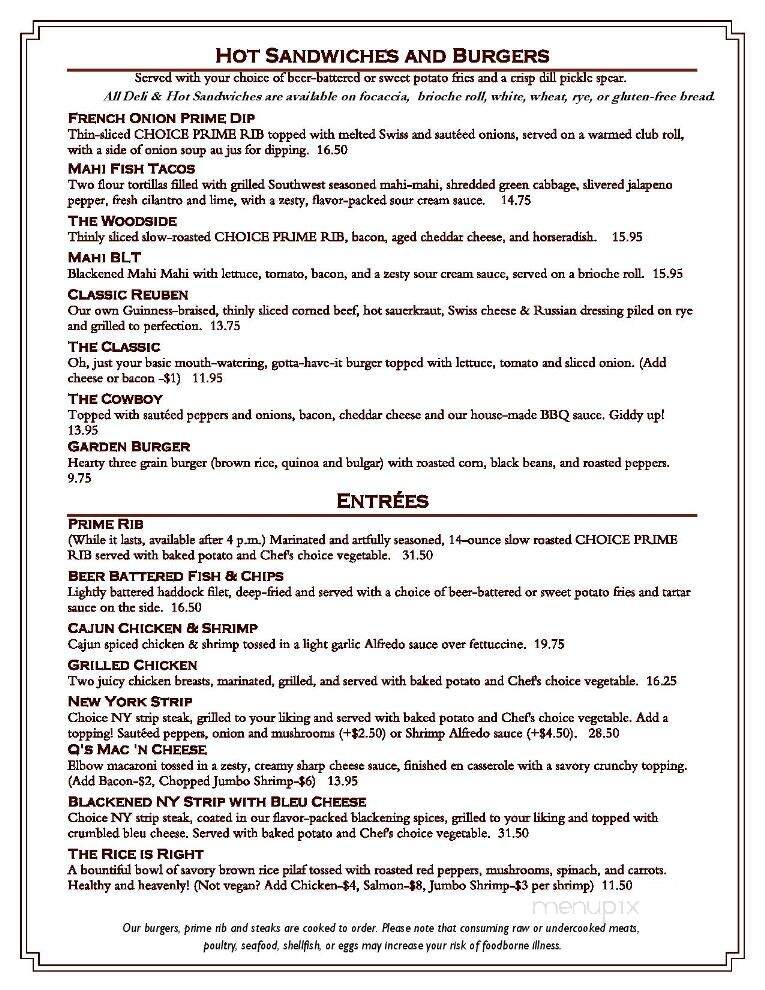 Carson's Woodside Tavern - Malta, NY