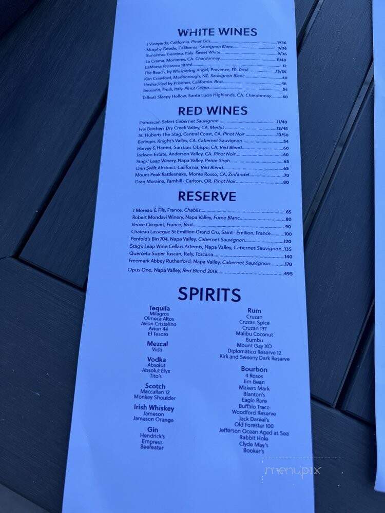 Zeke's Restaurant - Orange Beach, AL menu_pic