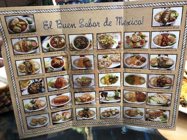 El Tapatio - Woodland Hills, CA menu_pic