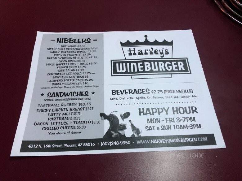 Harvey's Wineburger - Phoenix, AZ