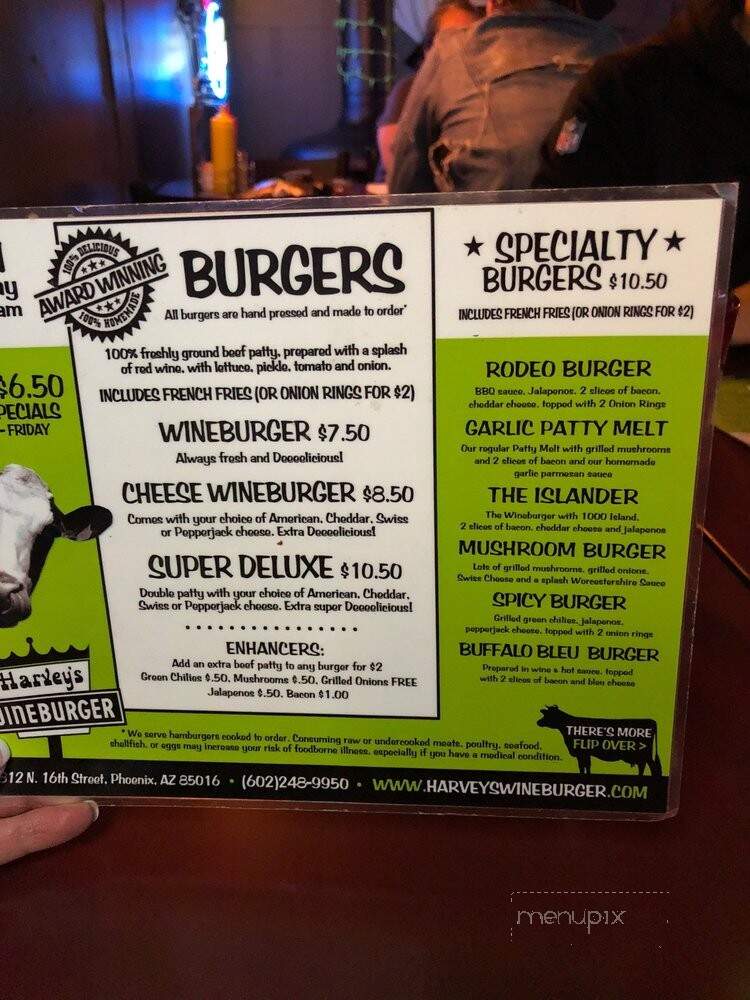 Harvey's Wineburger - Phoenix, AZ