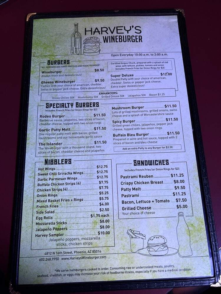 Harvey's Wineburger - Phoenix, AZ