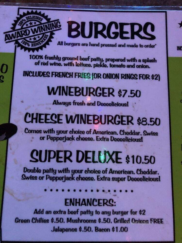 Harvey's Wineburger - Phoenix, AZ