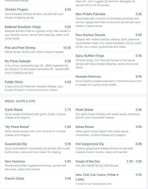 Wildflowers Too - Yardville, NJ menu_pic