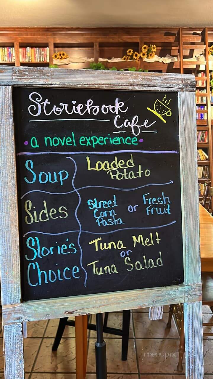 Storiebook Cafe - Glen Rose, TX menu_pic