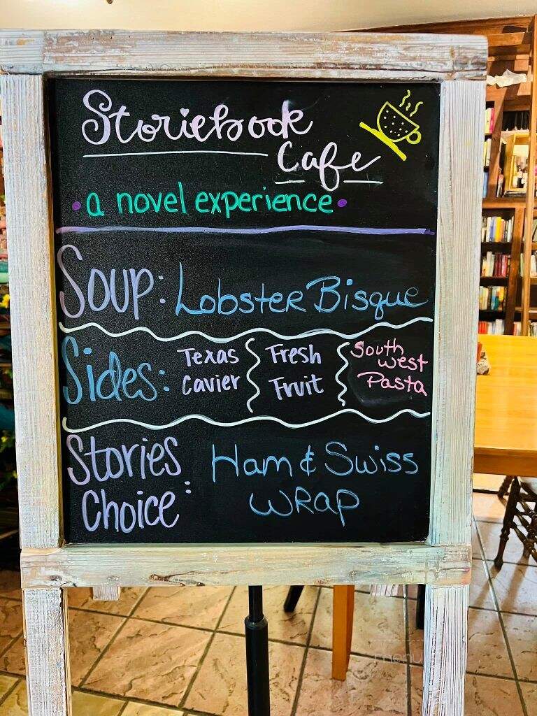 Storiebook Cafe - Glen Rose, TX menu_pic