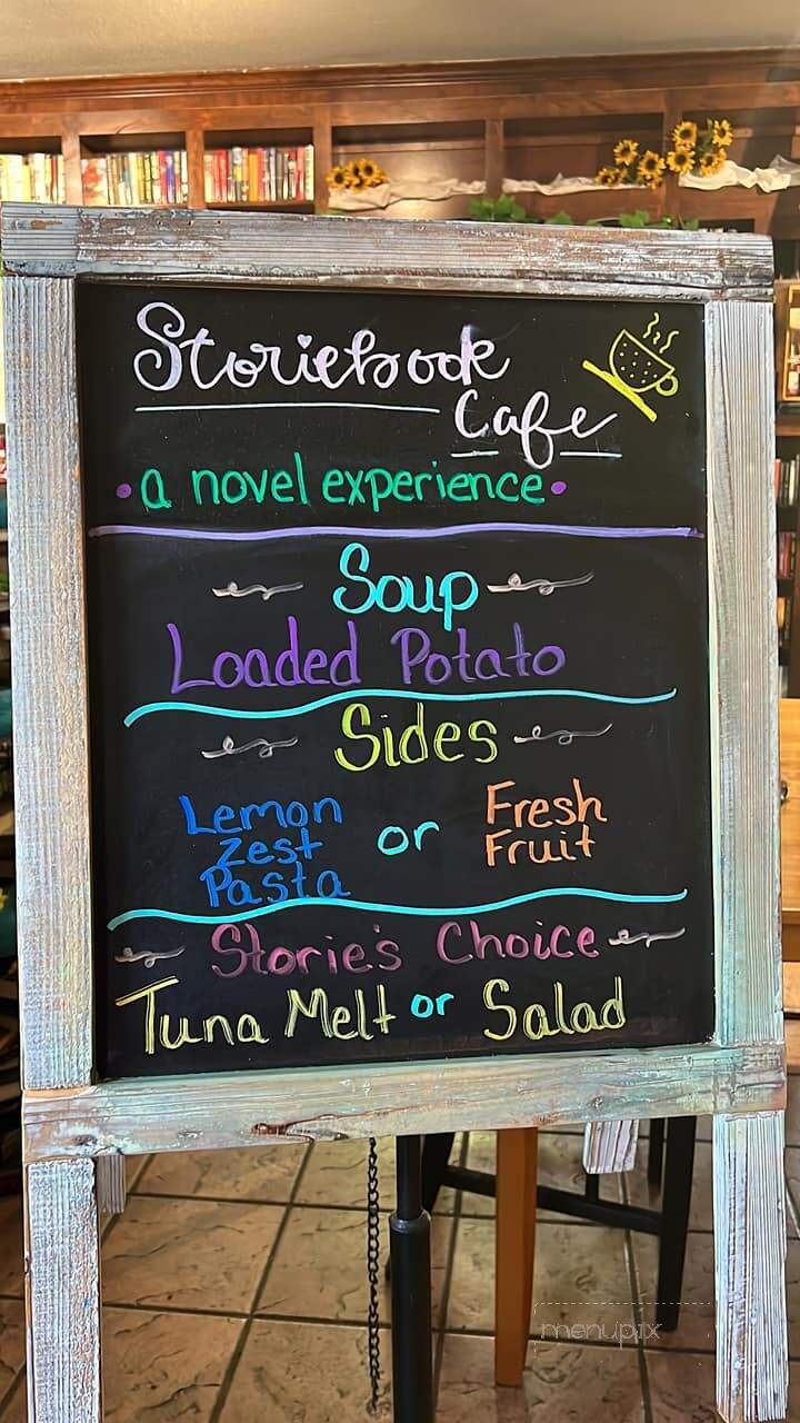 Storiebook Cafe - Glen Rose, TX menu_pic