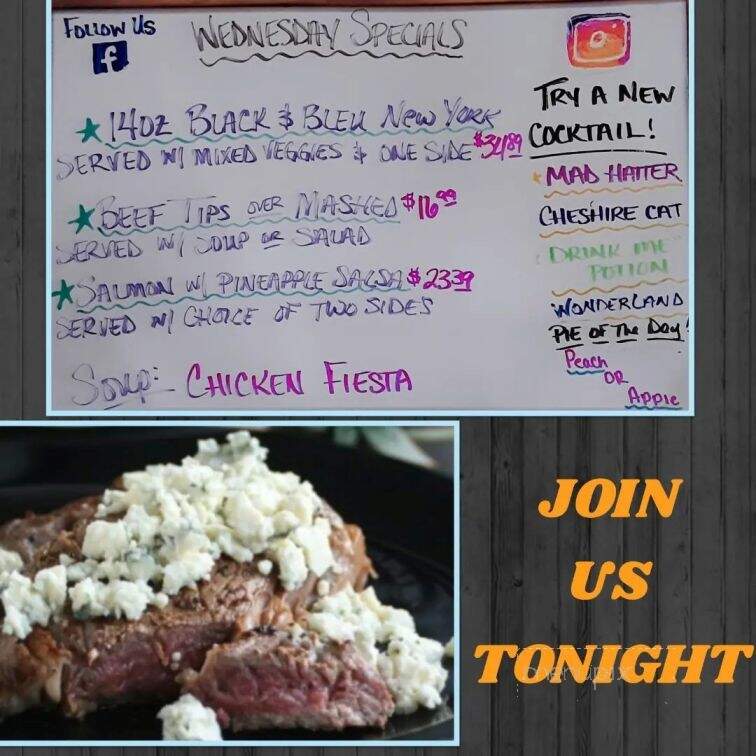 Bozeman Trail Steakhouse - Buffalo, WY menu_pic