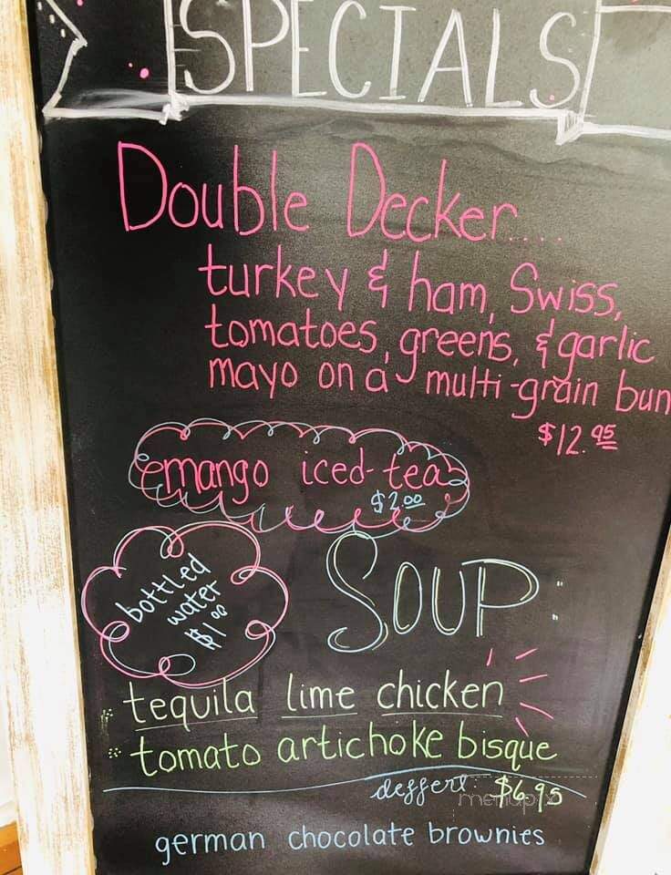 Cottage Cafe - Casper, WY menu_pic