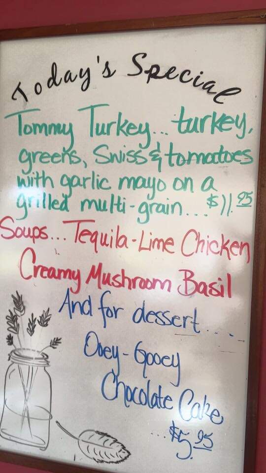 Cottage Cafe - Casper, WY menu_pic