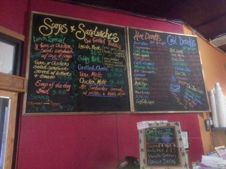 Fillin' Station Coffeehouse - Mankato, MN menu_pic