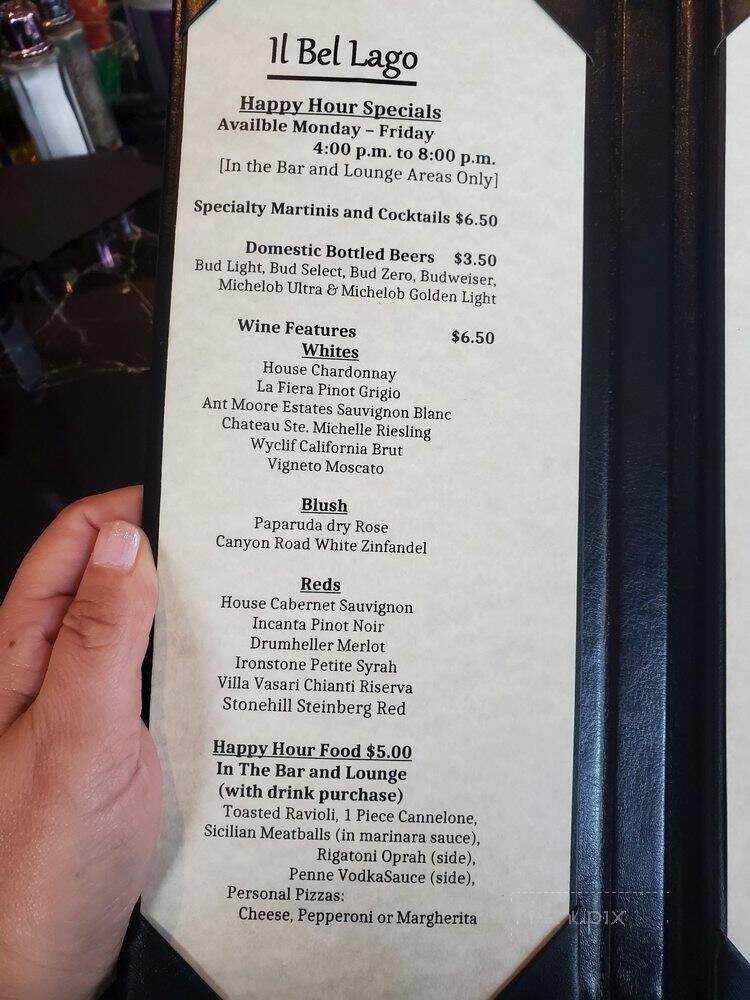 Il Bellagio - Saint Louis, MO menu_pic