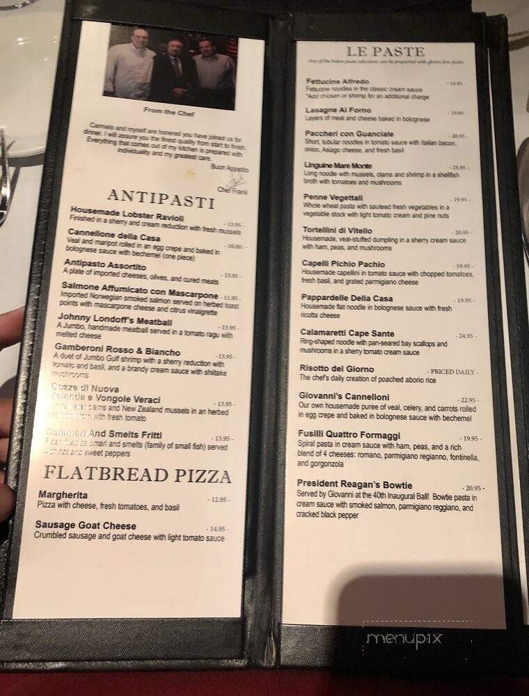 Il Bellagio - Saint Louis, MO menu_pic