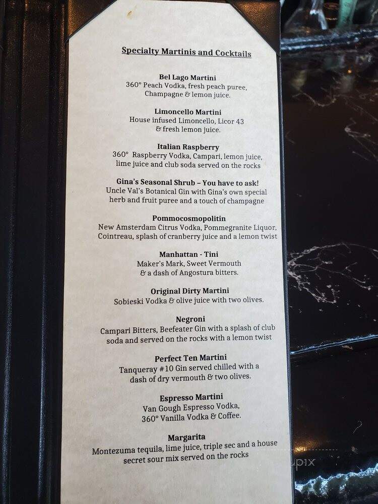 Il Bellagio - Saint Louis, MO menu_pic